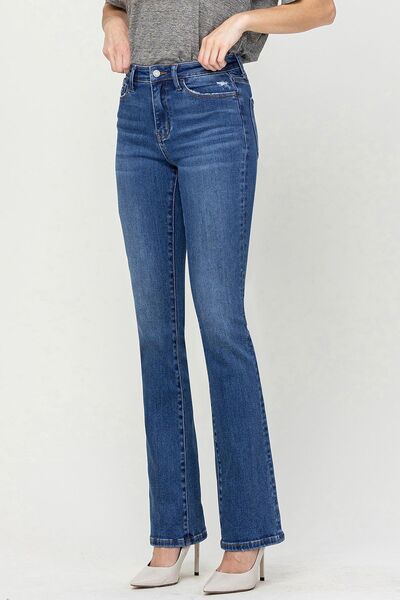 High Waist Bootcut Jeans