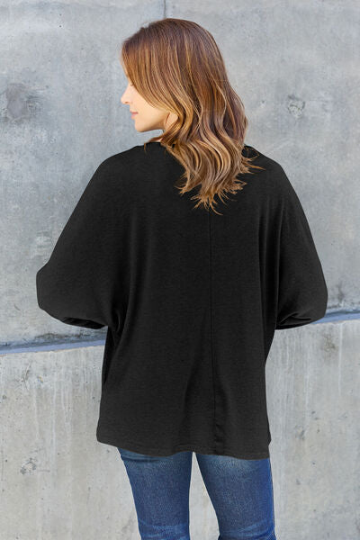 Round Neck Long Sleeve T-Shirt